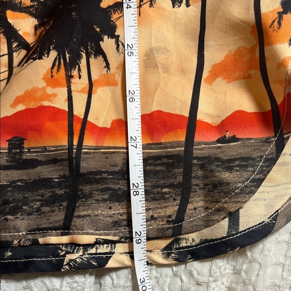 Men's Hawaiian shirt 100% silk by Philip Huang size L - Picture 8 of 12